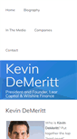 Mobile Screenshot of kevindemeritt.com